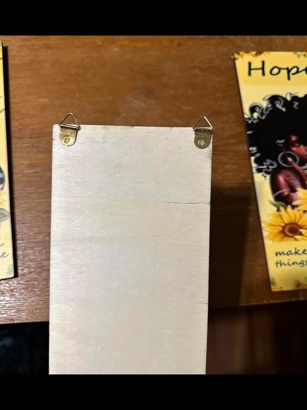 Faith, Family, Love & Hope Sunflower Wall Plaque Set - Yellow